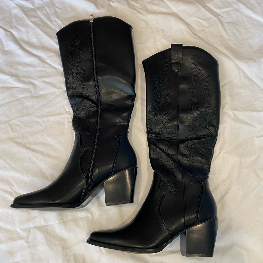 DREAM PAIRS Womens Cowboy Boots. - Picture 6 of 7